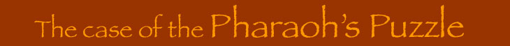 Pharaoh's Puzzle Header
